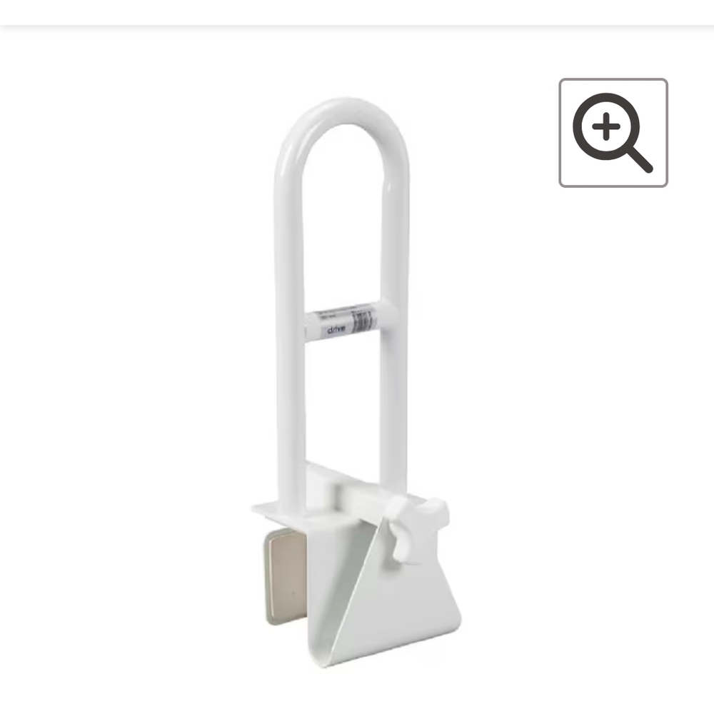 Drive Medical White Bathtub Safety Rail